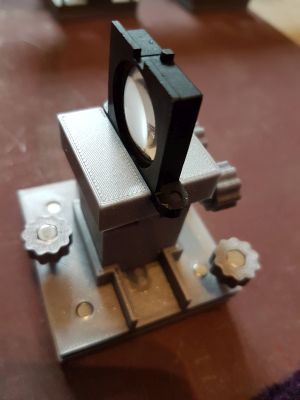 04 Halterung für die Linse